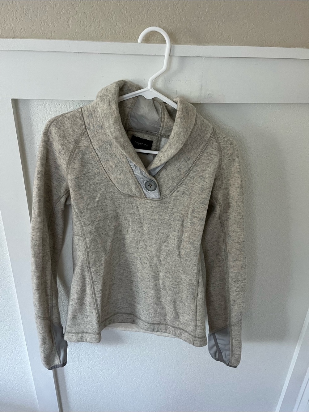 Marmot Women's Small Wool Quarter-button Sweater